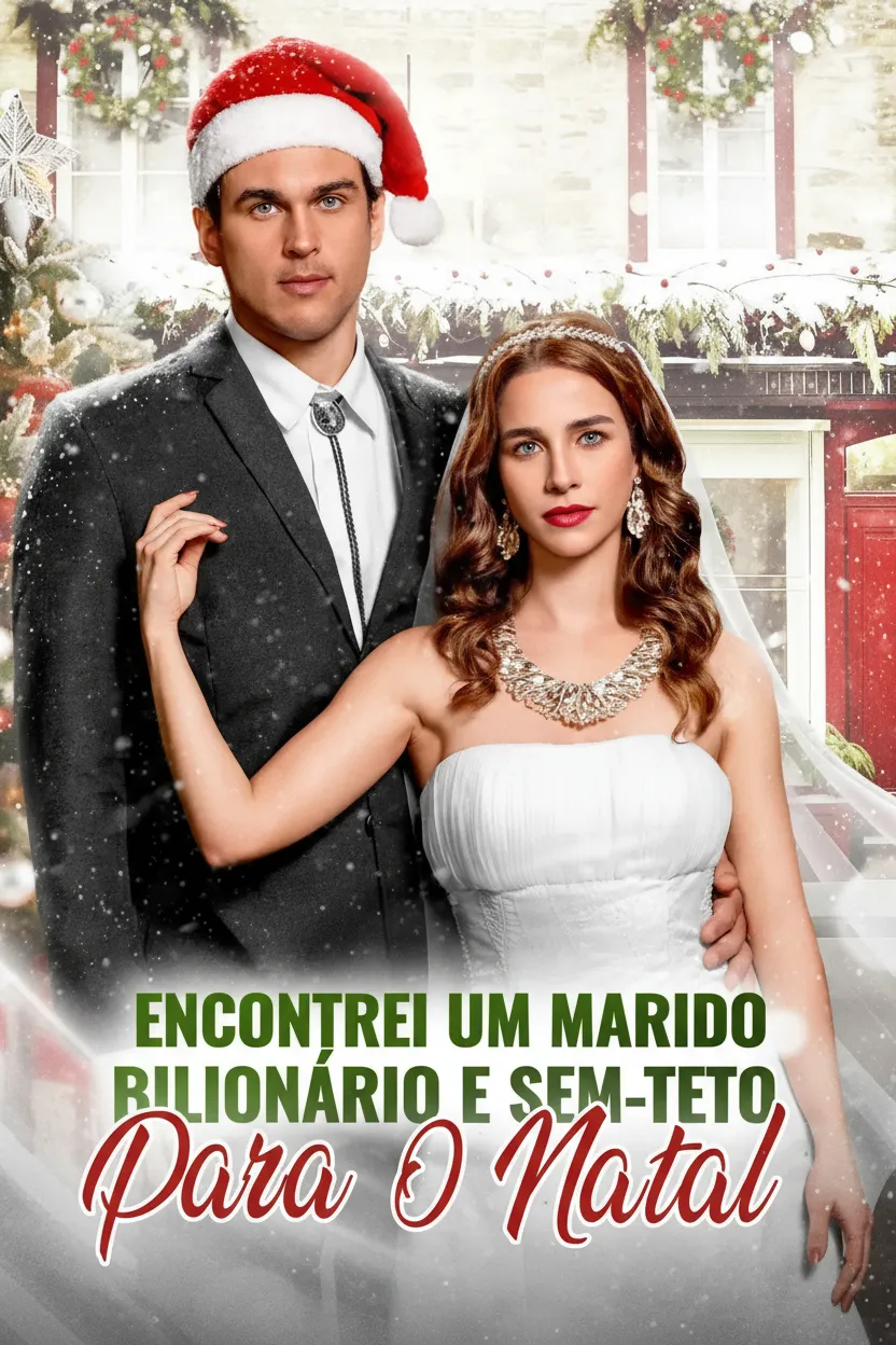 Capa de Encontrei um Marido Bilionário e Sem Teto Para O Natal