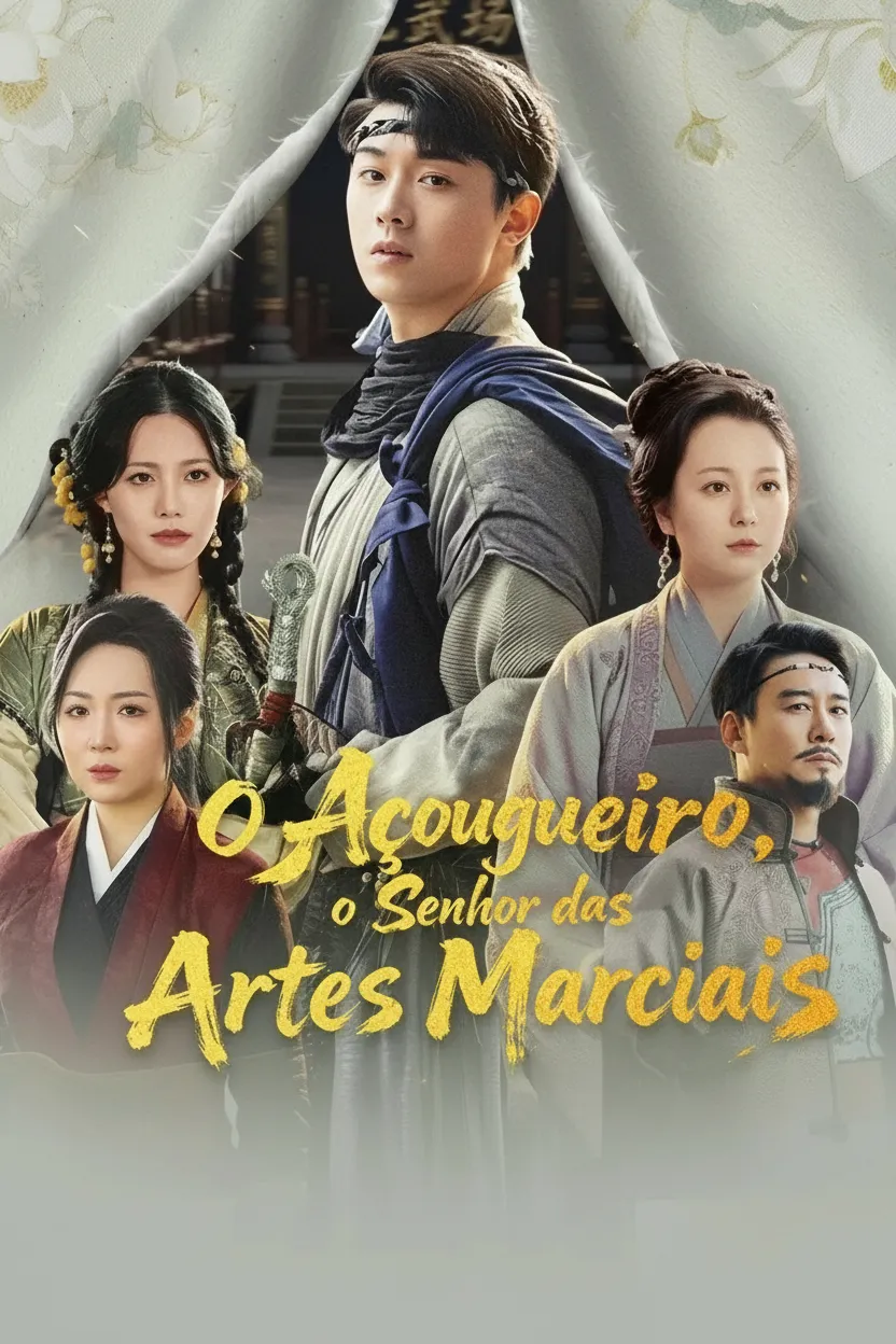 Capa de O Açougueiro - O Senhor das Artes Marciais