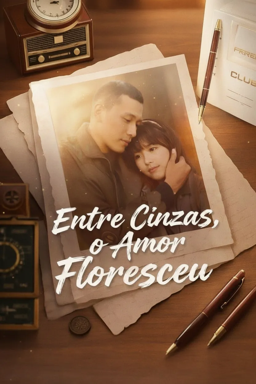 Capa de Entre Cinzas, o Amor Floresceu