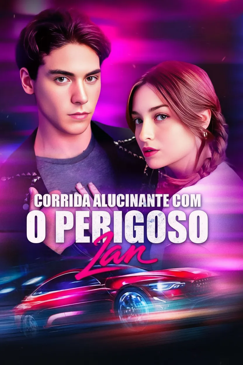 Capa de Corrida Alucinante Com O Perigoso Ian (Corrida Selvagem Com O Perigoso Kian) (Wild Ride with The Dangerous Kian)