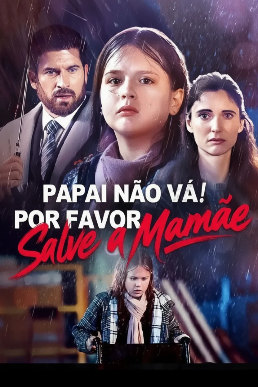 Capa de Papai Não Vá! Por Favor Salve a Mamãe