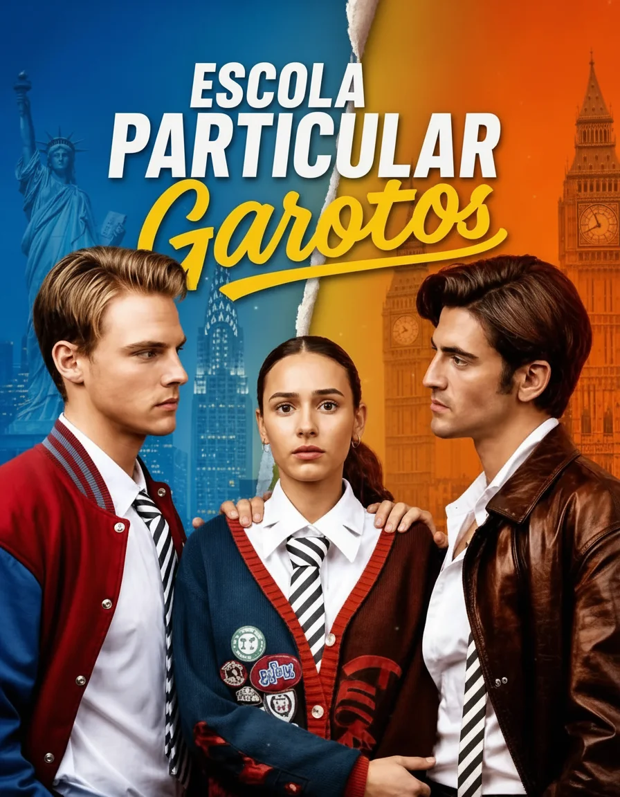 Capa de Escola Particular Garotos (Private School playboys)