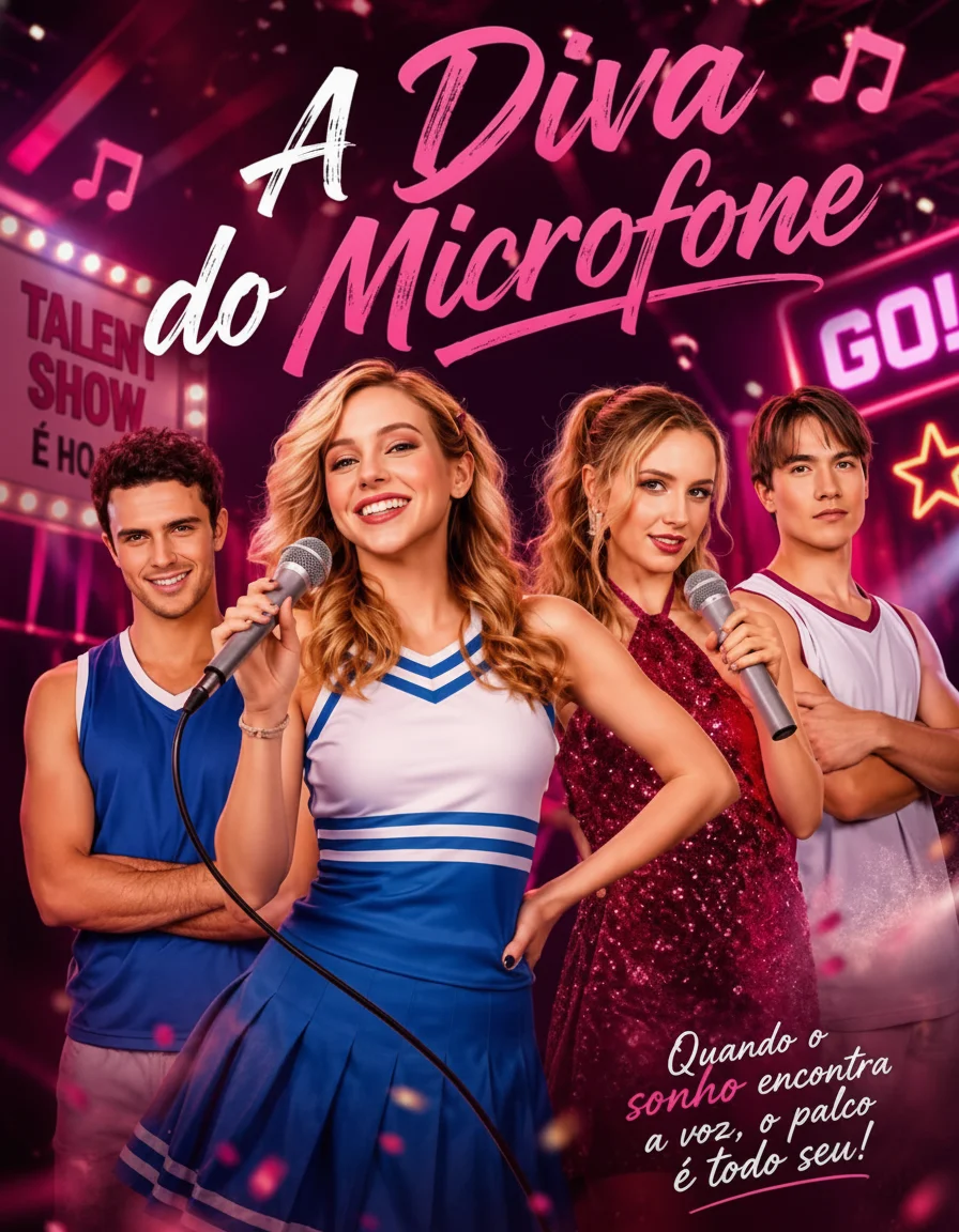 Capa de A Diva Do Microfone