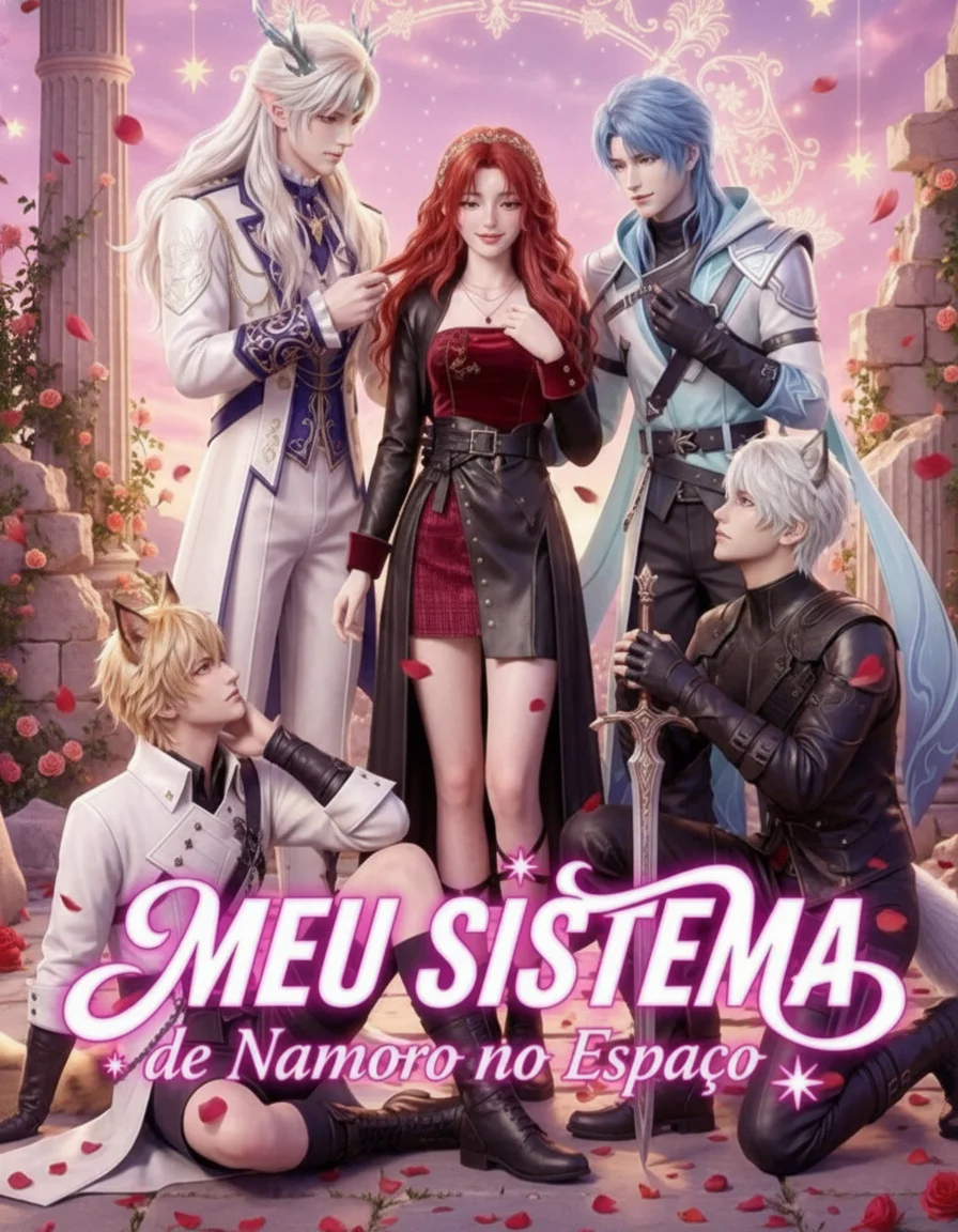 Capa de Meu Sistema De Namoro No Espaço (Amor Interestelar 6 Comandantes Obcecados Por Mim)