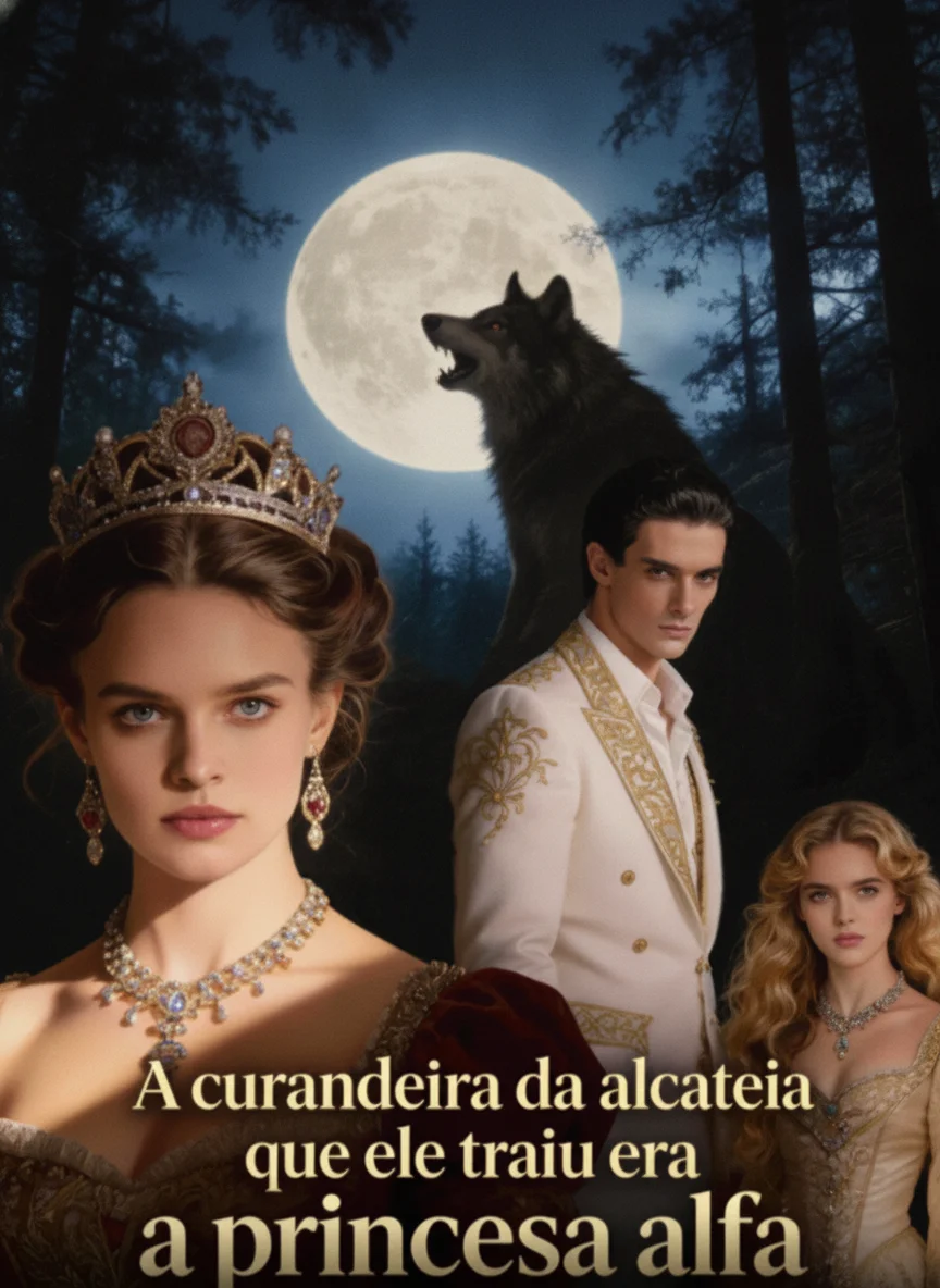 Capa de A Curandeira Da Alcateia Que Ele Traiu Era a Princesa Alfa (Curta Metragem)
