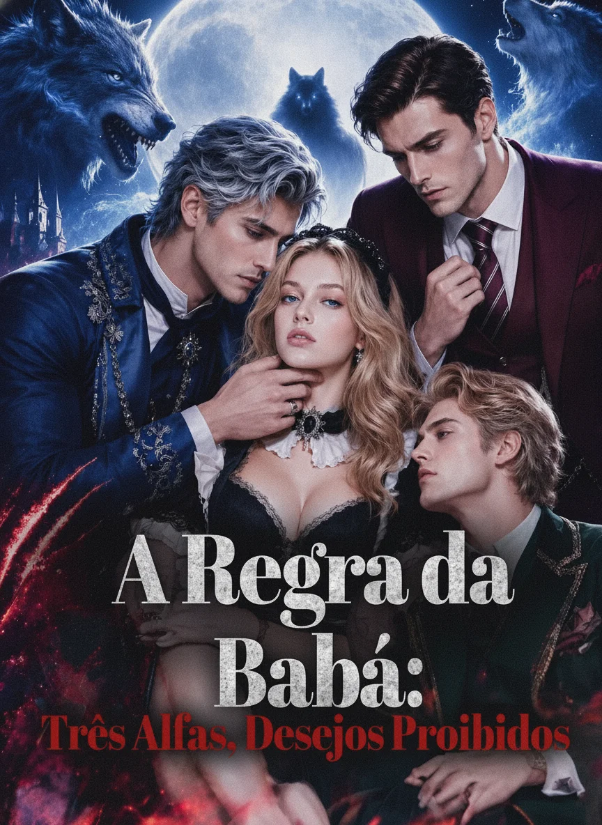 Capa de A Regra Da Babá: Três Alfas, Desejos Proibidos (The Nanny's Rule: Three Alphas)