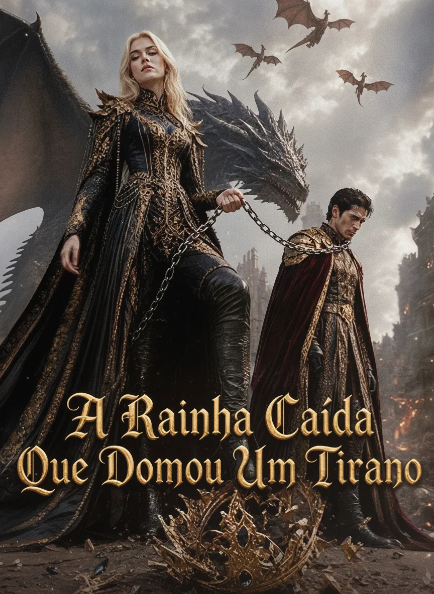 Capa de A Rainha Caída Que Domou Um Tirano