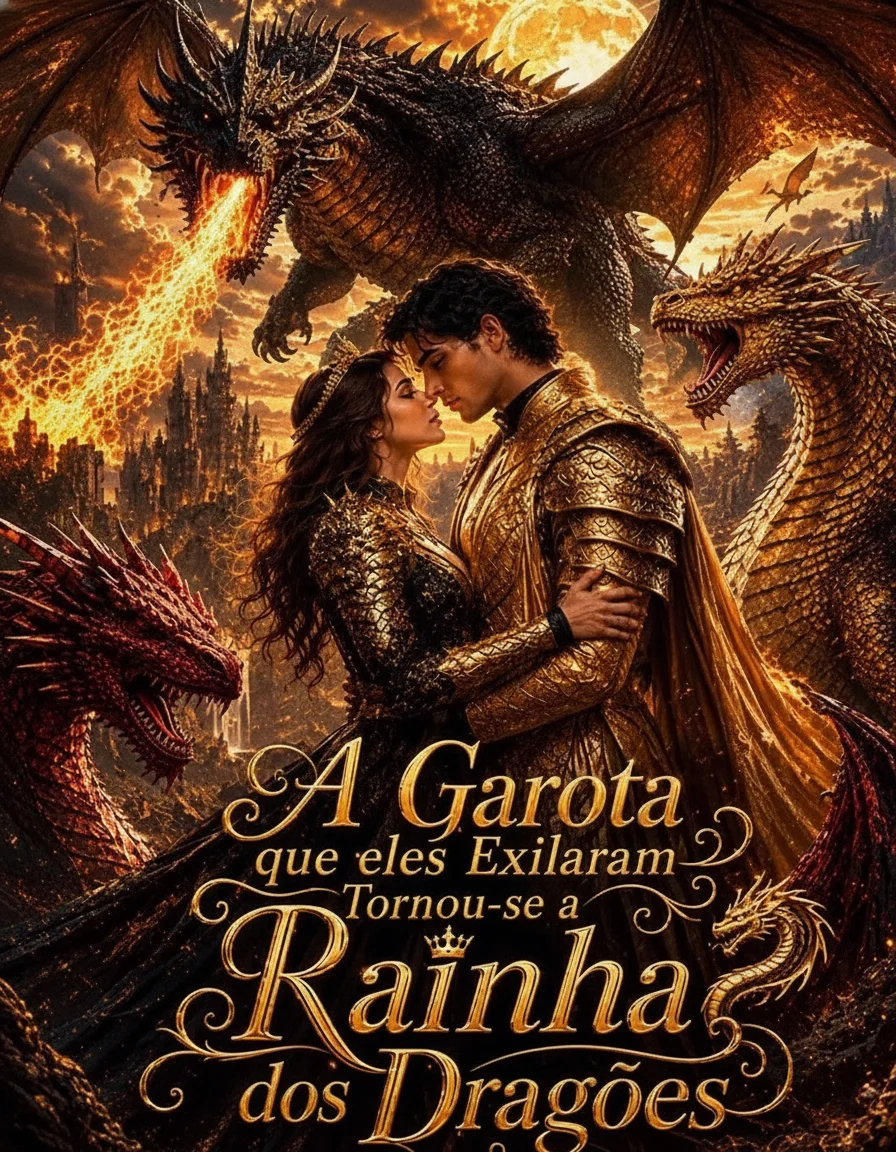 Capa de A Garota Que Eles Exilaram Tornou- Se a Rainha Dos Dragões