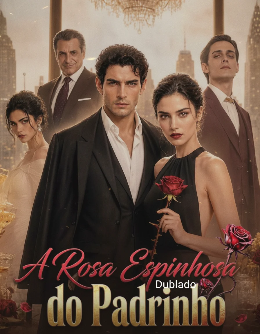 Capa de A Rosa Espinhosa Do Padrinho (The Godfather's Thorned Rose)