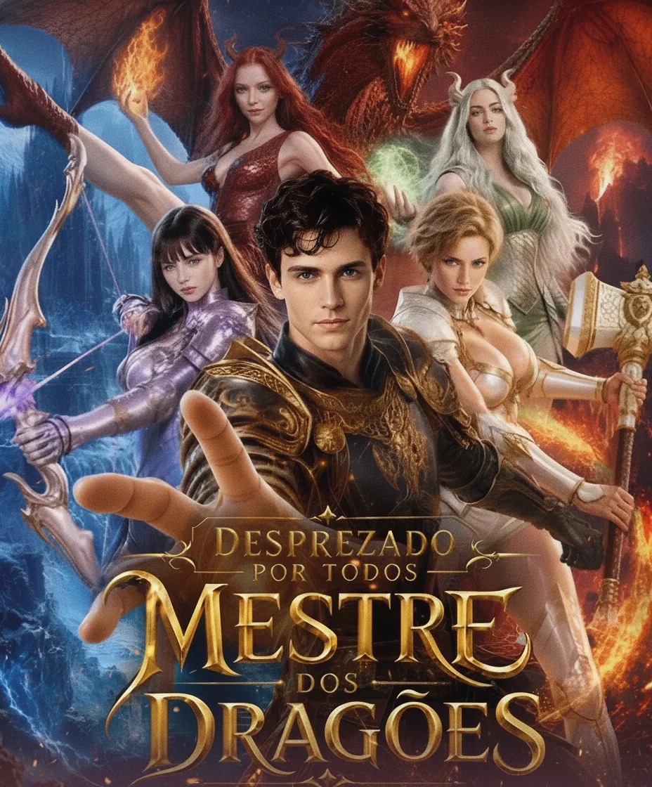 Capa de Desprezado Por Todos Mestre Dos Dragões