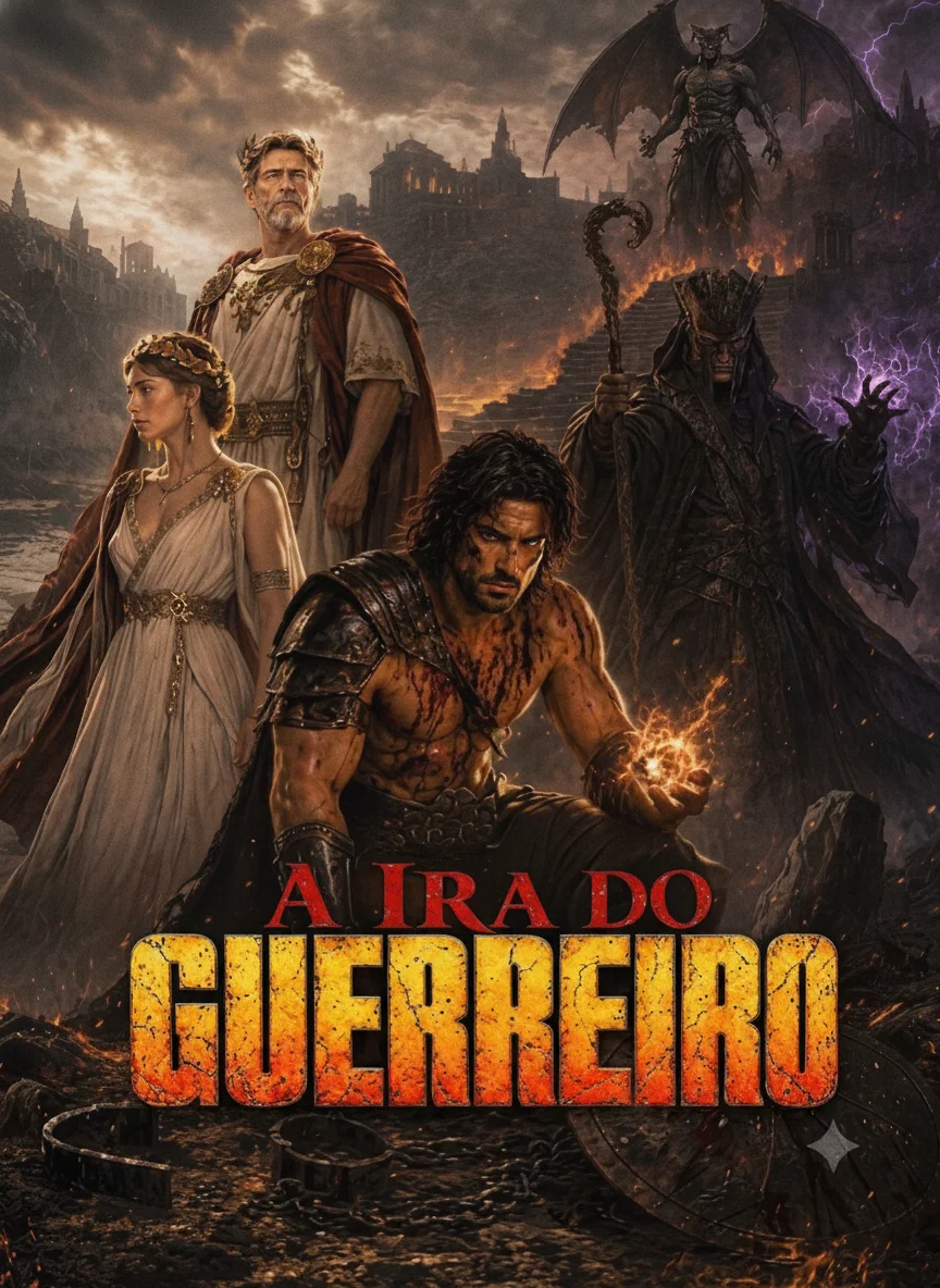 Capa de A Ira do Guerreiro