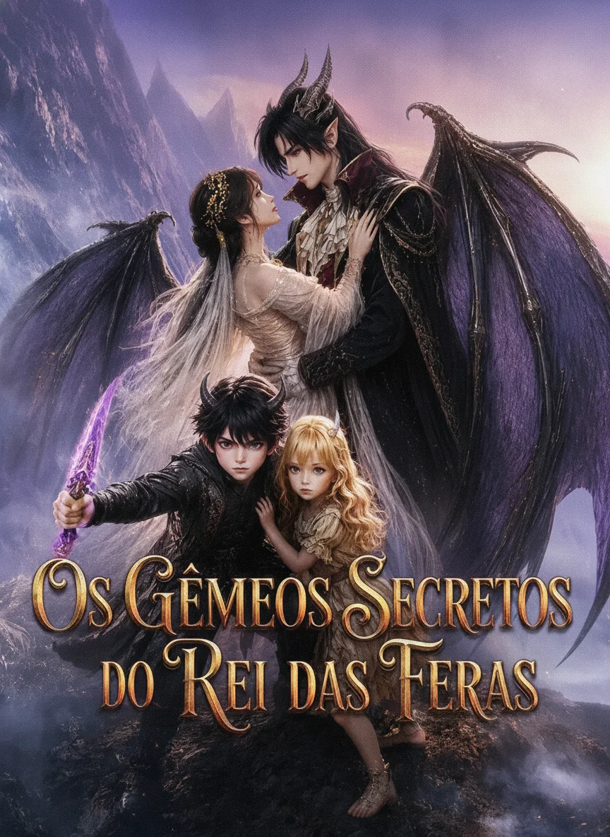 Capa de Os Gêmeos Secretos do Rei Das Feras