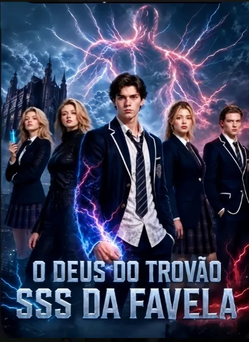 Capa de O Deus do Trovão SSS da Favela (SSS Rank The Slum Born Thunder God) (Raios Do Subúrbio)