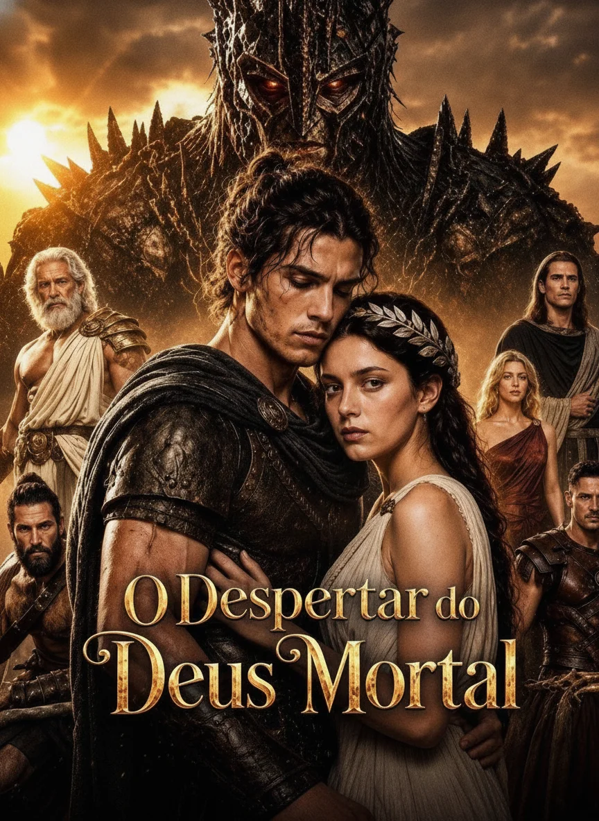 Capa de O Despertar do Deus Mortal