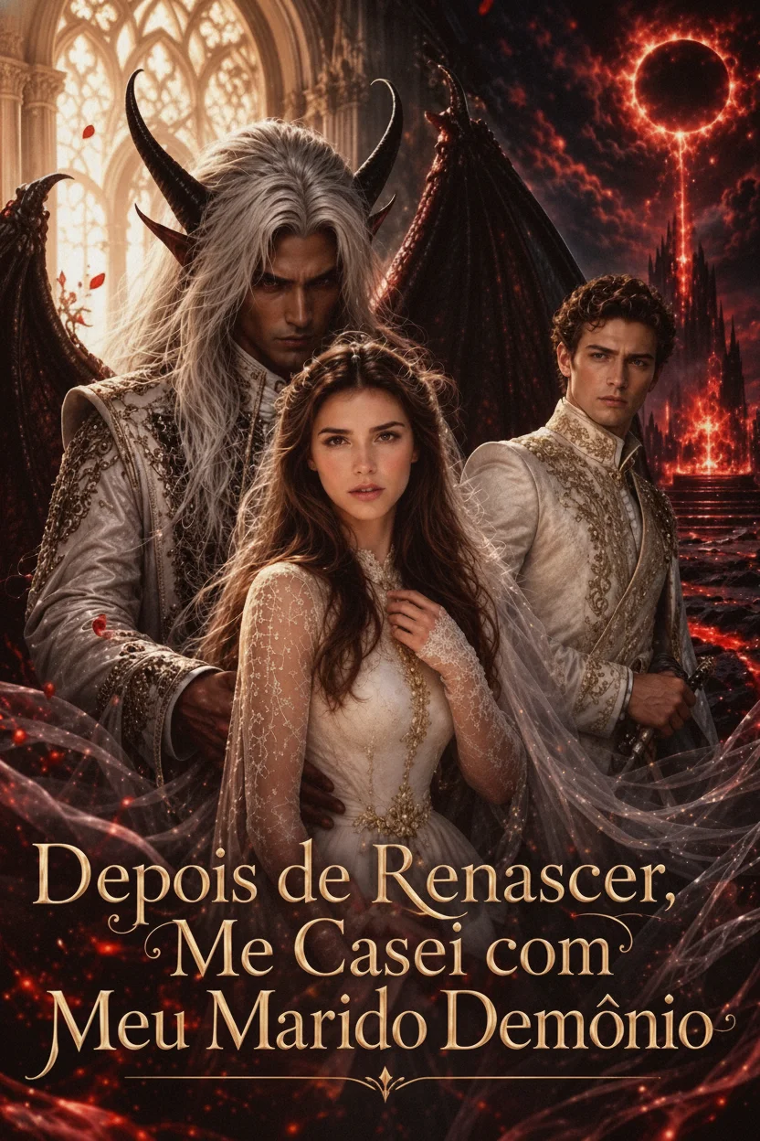 Capa de Depois de Renascer Me Casei Com Meu Marido Demônio