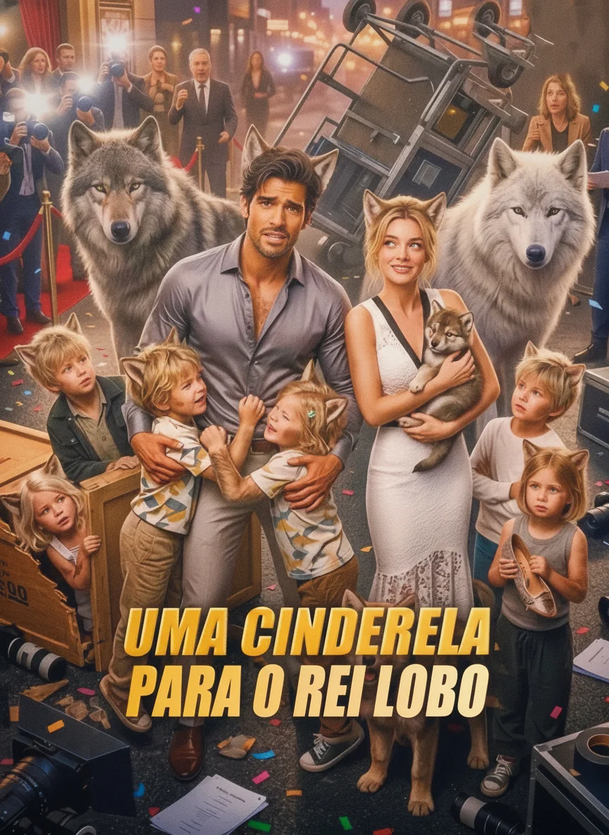 Capa de Uma Cinderela para o Rei Lobo