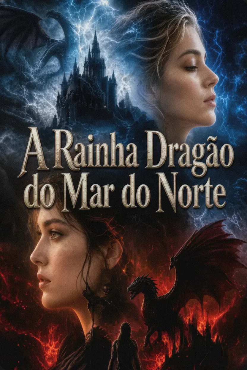 Capa de A Rainha Dragão do Mar do Norte
