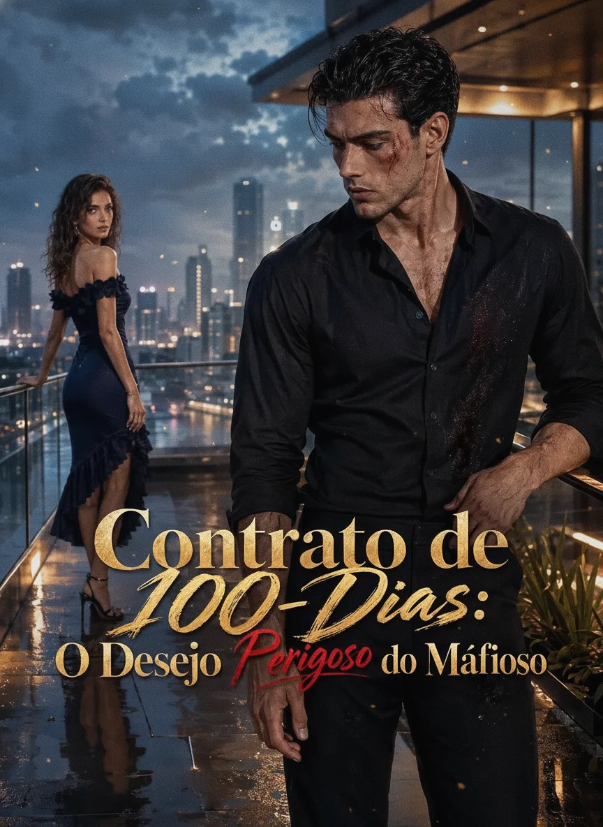 Capa de Contrato de 100 Dias: O Desejo Perigoso do Máfioso