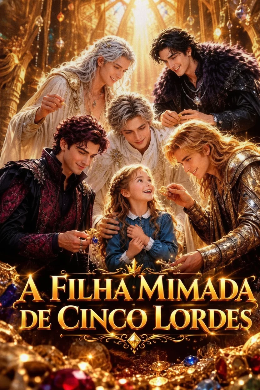 Capa de A Filha Mimada de Cinco Lordes
