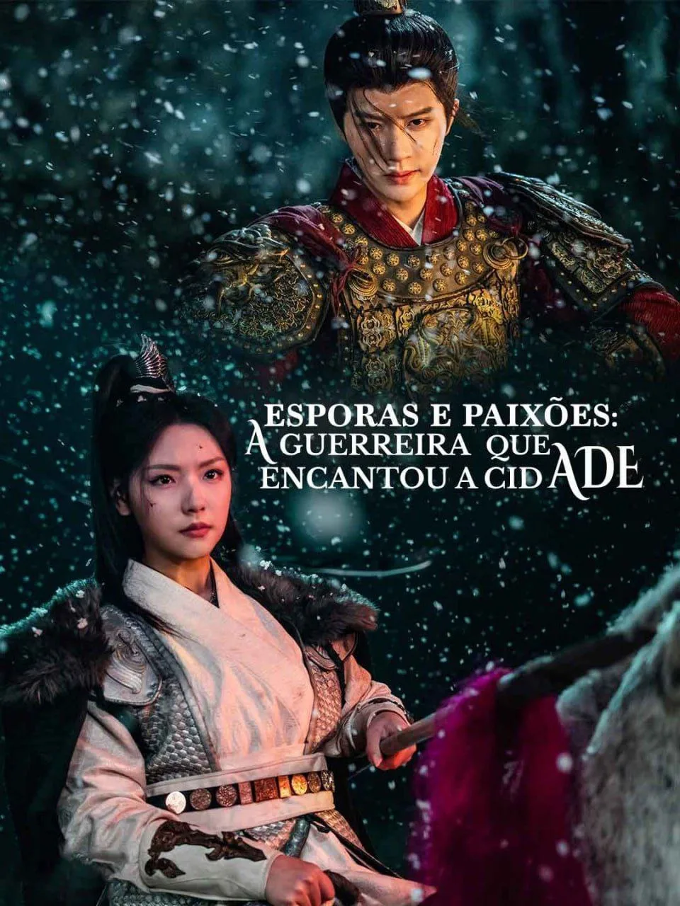 Capa de Esporas e Paixões: A Guerreira que Encantou a Cidade