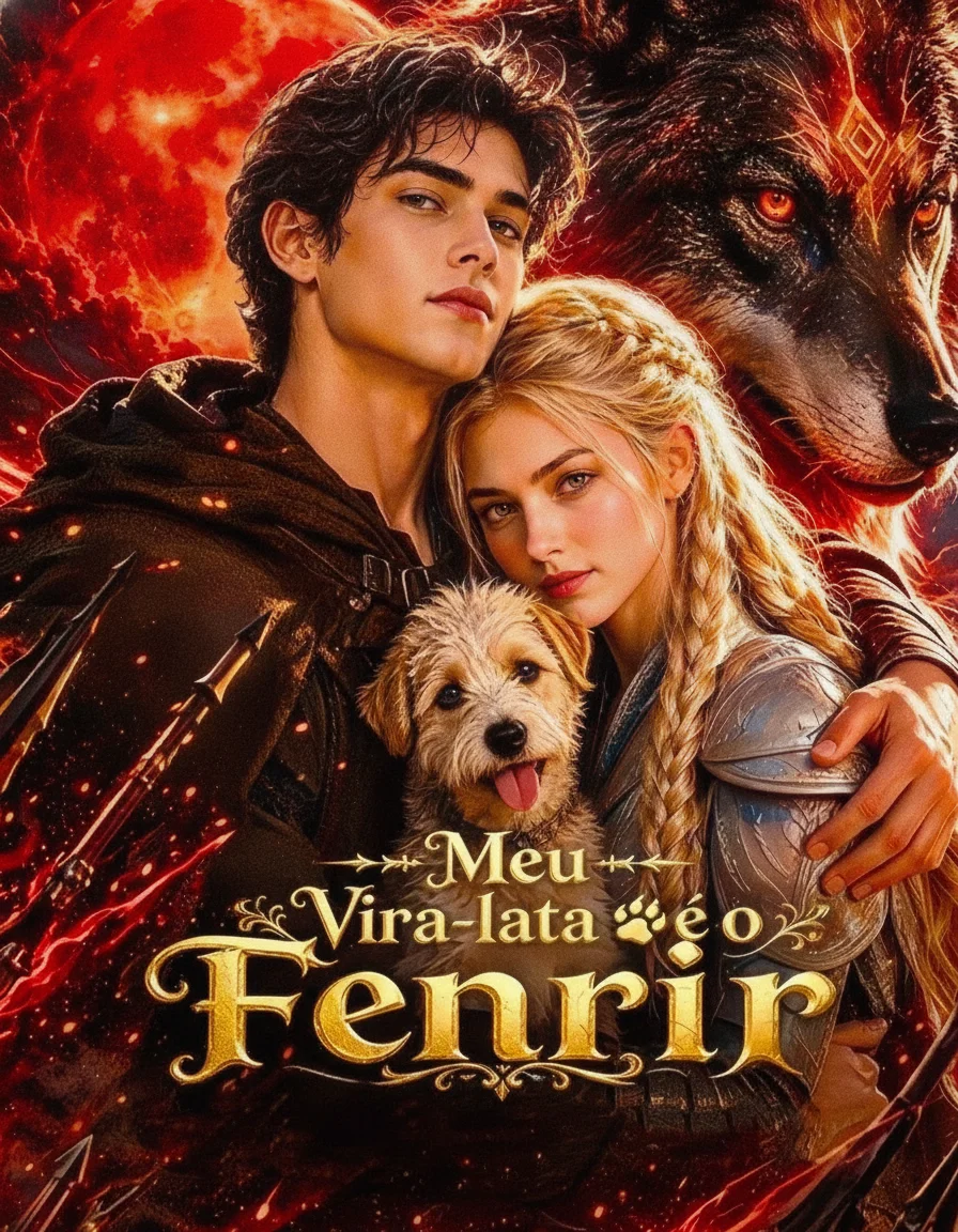 Capa de Meu Vira-lata é o Fenrir