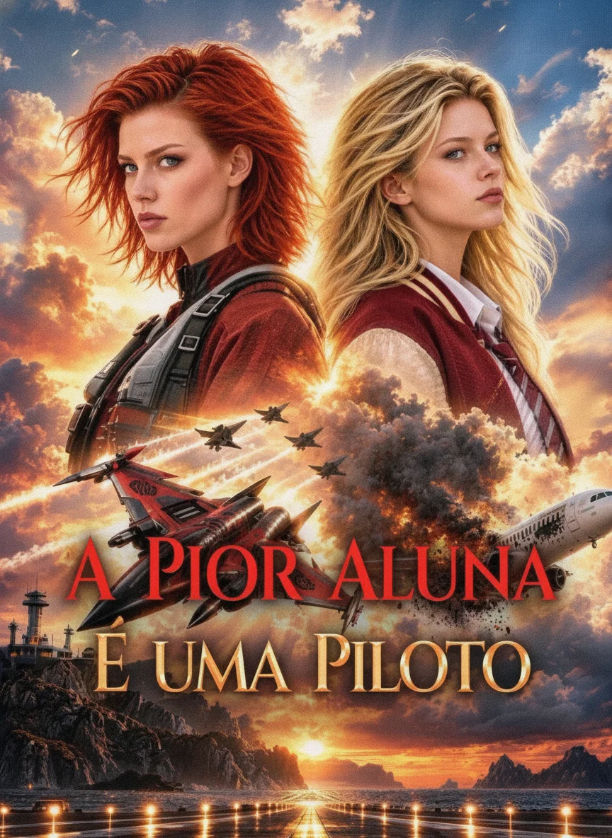 Capa de A Pior Aluna é uma Piloto