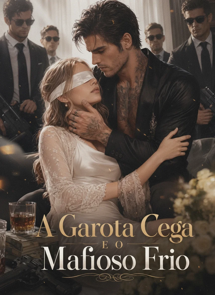 Capa de A Garota Cega e o Mafioso Frio