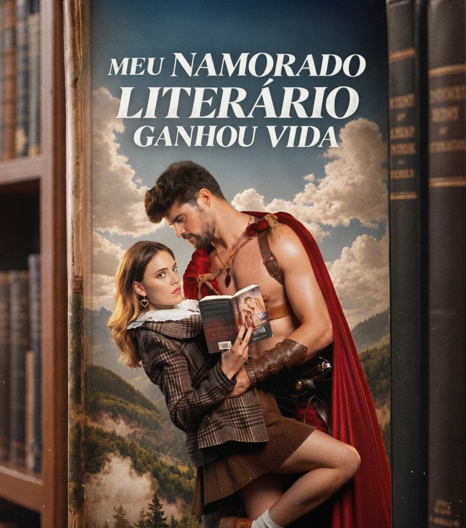 Capa de Meu Namorado Literário Ganhou Vida